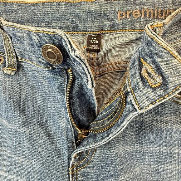 VTG Gap Premium Denim Womens Jeans SIZE 12LONG 31L Medium Wash Straight Long Mid - Picture 9 of 9
